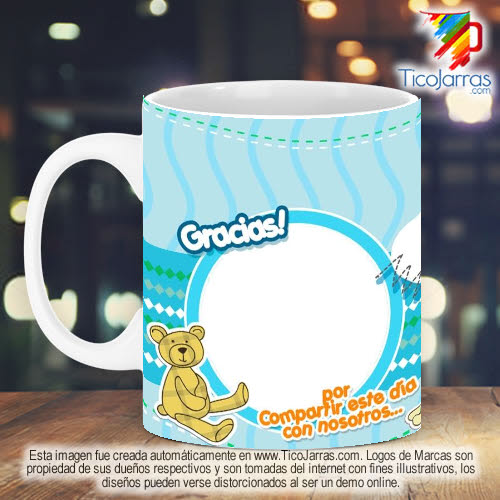 Jarras Personalizadas Baby Shower 