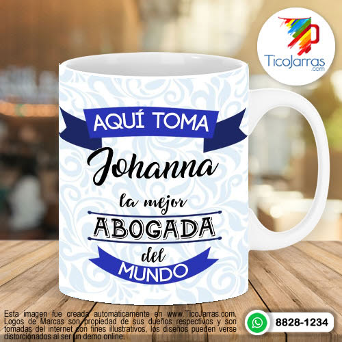 Tazas Personalizadas en Costa Rica Aquí Toma la Mejor Abogada