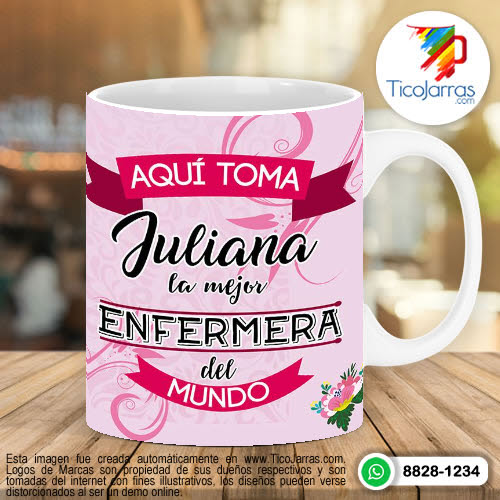 Tazas Personalizadas en Costa Rica Aquí Toma la Mejor Enfermera