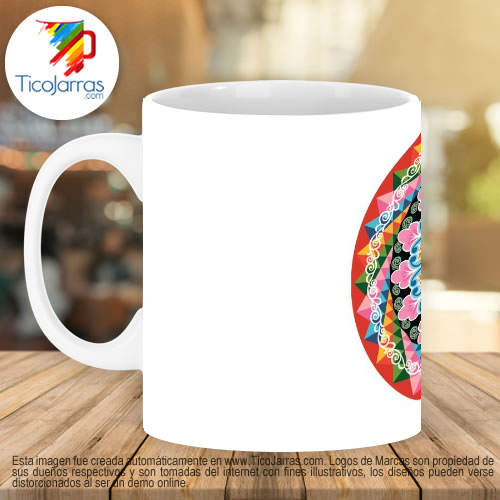 Jarras Personalizadas Taza de rueda de carreta