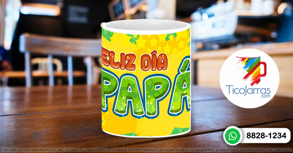 Tazas Personalizadas en Costa Rica Feliz Día Papá