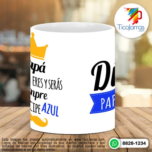 Tazas Personalizadas Feliz Día del Padre