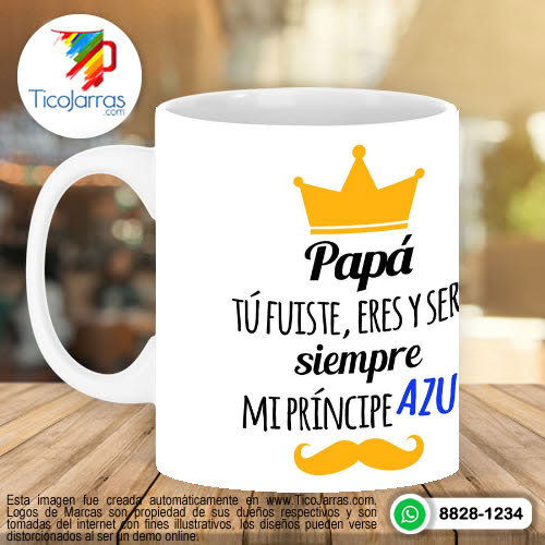 Jarras Personalizadas Feliz Día del Padre