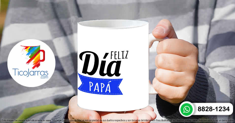 Tazas Personalizadas en Costa Rica Feliz Día del Padre