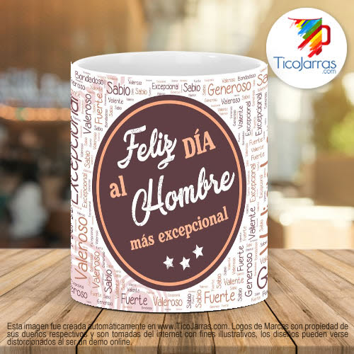 Tazas Personalizadas en Costa Rica Feliz Día del Hombre
