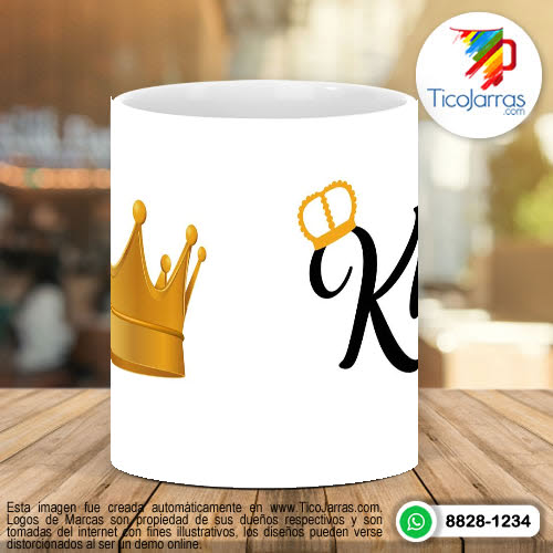 Tazas Personalizadas King