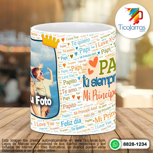 Tazas Personalizadas Feliz Día del Padre