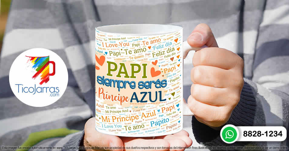 Tazas Personalizadas en Costa Rica Feliz Día del Padre