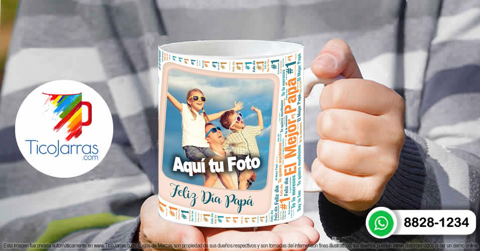 Tazas Personalizadas en Costa Rica Feliz Día del Padre