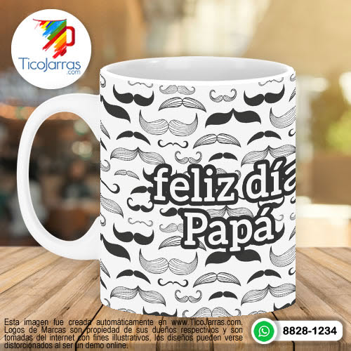 Jarras Personalizadas Feliz Día del Padre