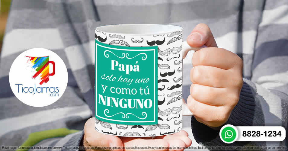 Tazas Personalizadas en Costa Rica Feliz Día del Padre