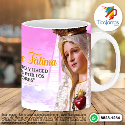 Diseños Personalizadas Virgen de Fátima