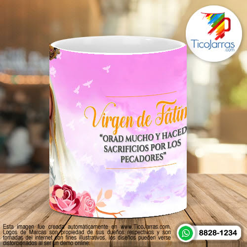 Tazas Personalizadas Virgen de Fátima