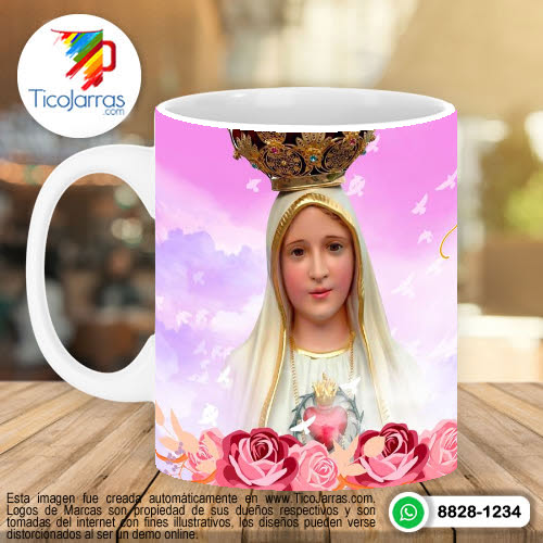 Jarras Personalizadas Virgen de Fátima