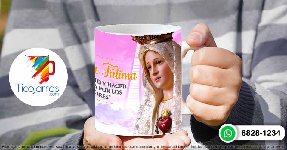 Tazas Personalizadas en Costa Rica Virgen de Fátima