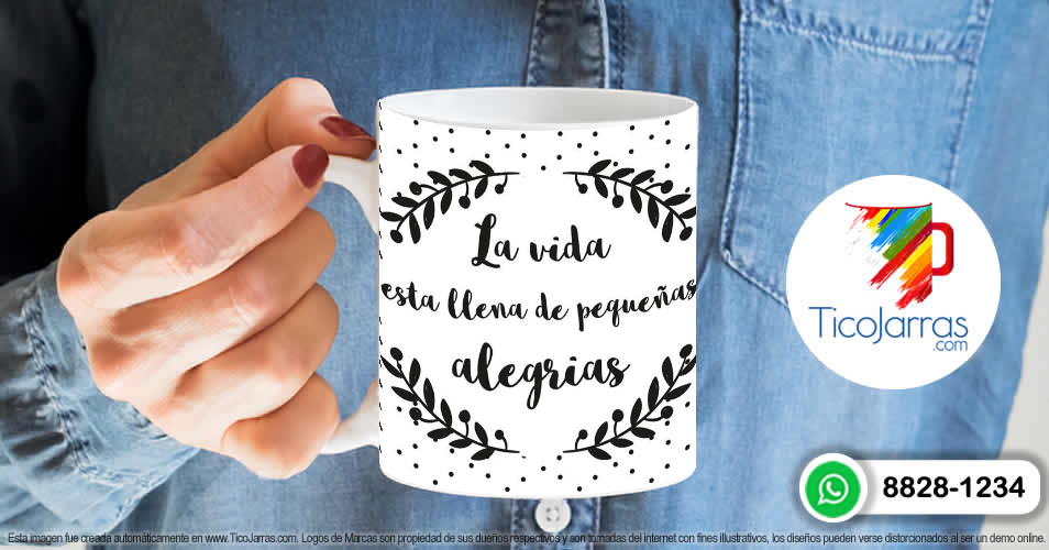 Artículos Personalizados La vida está llena de pequeñas alegrías