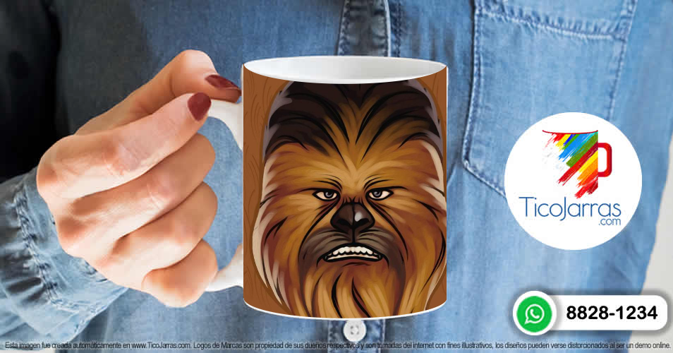 Tazas Personalizadas en Costa Rica Star Wars  Chewbacca