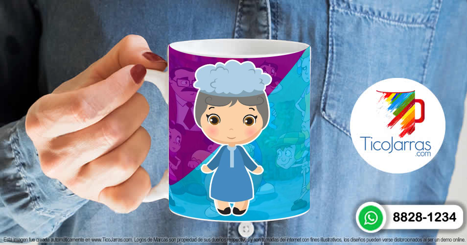 Tazas Personalizadas en Costa Rica Doña Clotilde, Taza del Chavo del 8