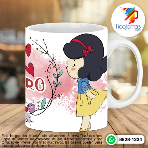 Tazas Personalizadas en Costa Rica Te quiero