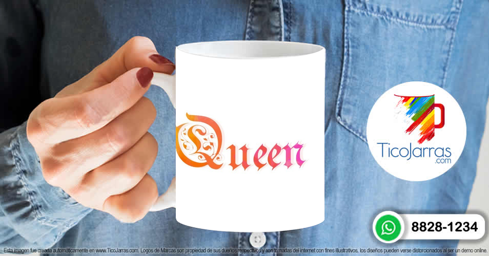 Tazas Personalizadas en Costa Rica Queen