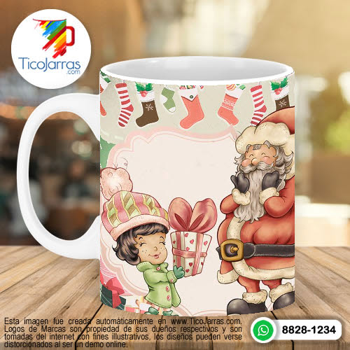 Jarras Personalizadas Taza de Navidad