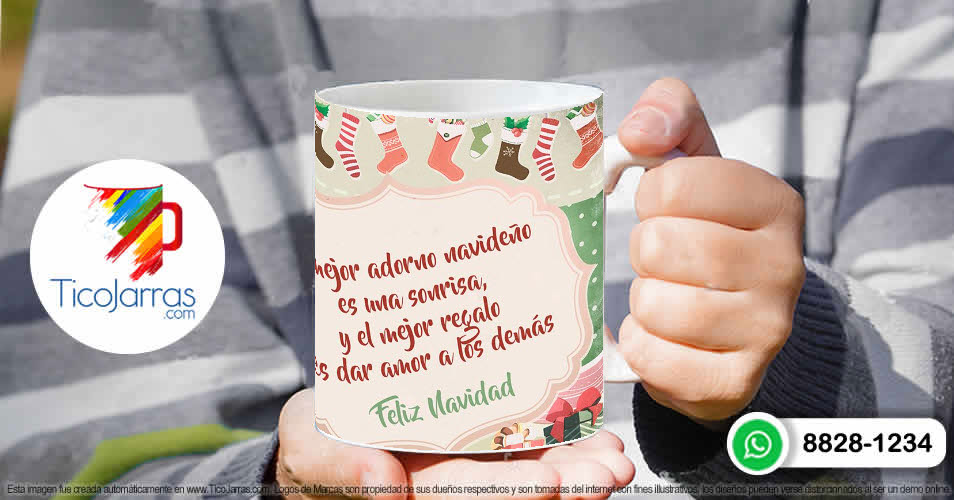 Tazas Personalizadas en Costa Rica Taza de Navidad