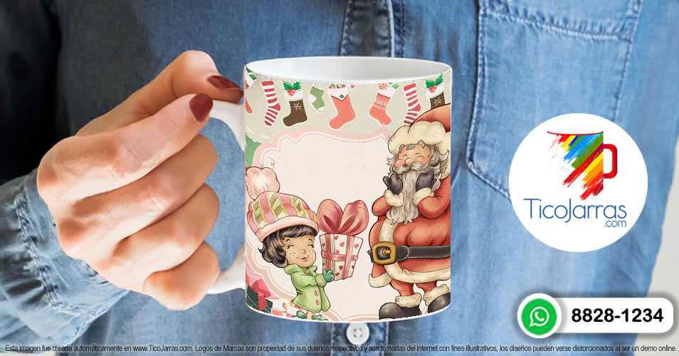 Artículos Personalizados Taza de Navidad