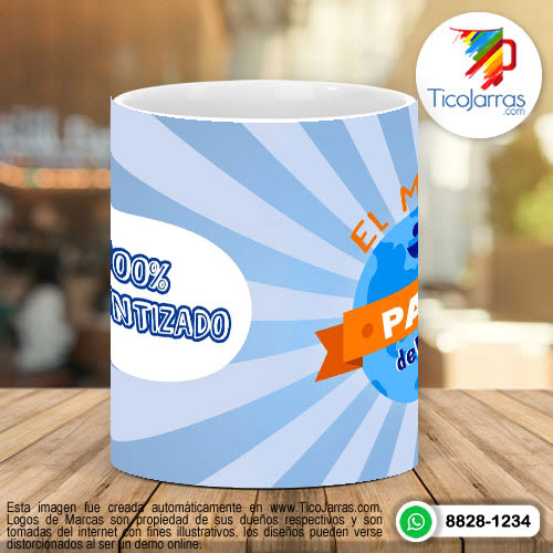 Tazas Personalizadas Feliz Día del Padre