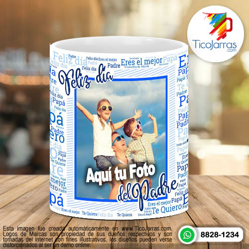 Tazas Personalizadas Feliz Día del Padre