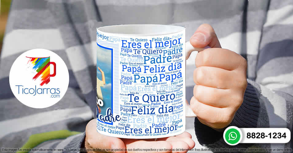 Tazas Personalizadas en Costa Rica Feliz Día del Padre