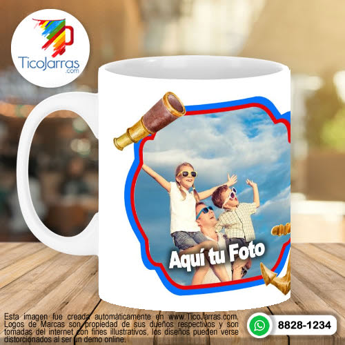 Jarras Personalizadas Feliz Día del Padre