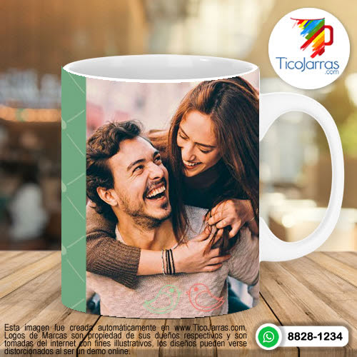 Tazas Personalizadas en Costa Rica Te quiero Foto personalizada