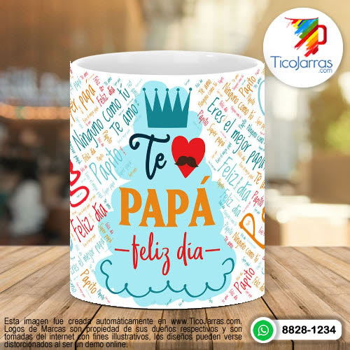 Tazas Personalizadas Feliz Día del Padre