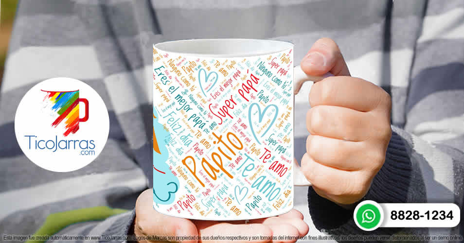 Tazas Personalizadas en Costa Rica Feliz Día del Padre