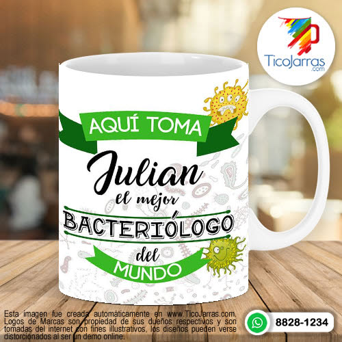 Tazas Personalizadas en Costa Rica Aquí Toma el Mejor Bacteríologo