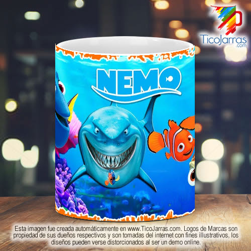 Tazas Personalizadas Taza Diseños Infantiles - Nemo