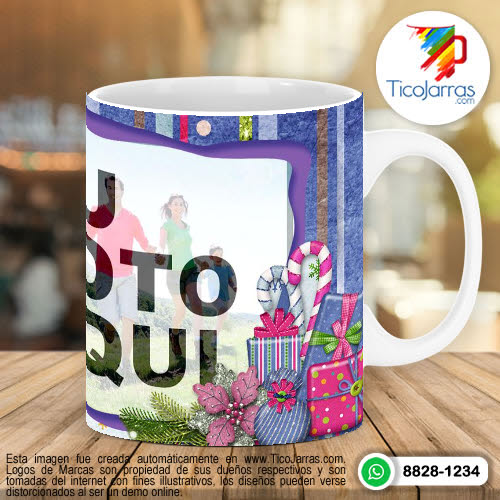 Diseños Personalizadas Taza de Navidad