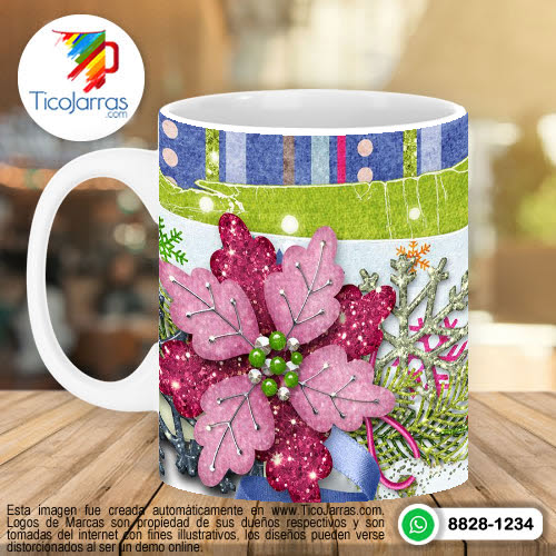 Jarras Personalizadas Taza de Navidad