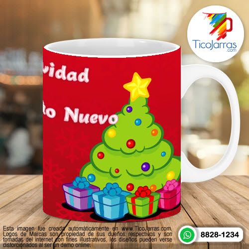 Tazas Personalizadas en Costa Rica Taza de Navidad