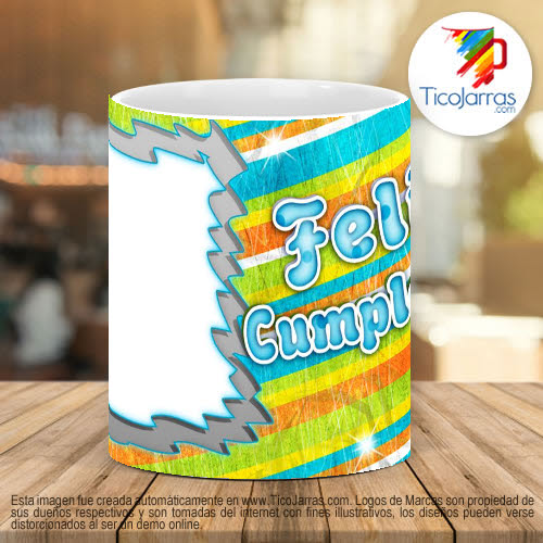 Tazas Personalizadas Feliz Cumpleaños