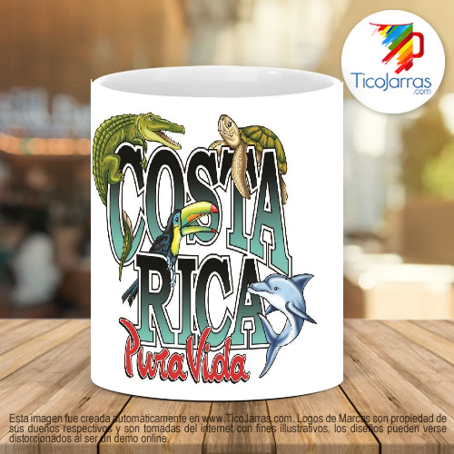 Tazas Personalizadas en Costa Rica Costa Rica Pura Vida