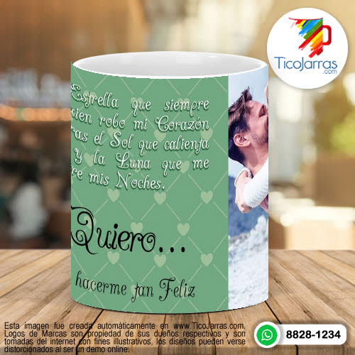 Tazas Personalizadas Te Quiero