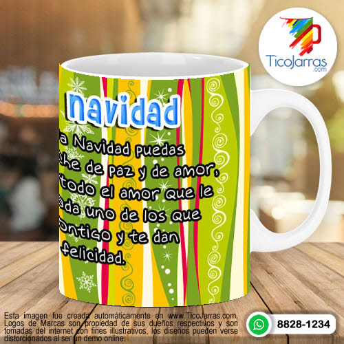 Diseños Personalizadas Taza de Navidad