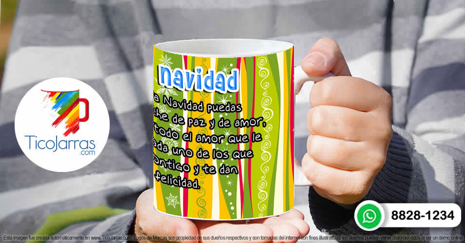 Tazas Personalizadas en Costa Rica Taza de Navidad