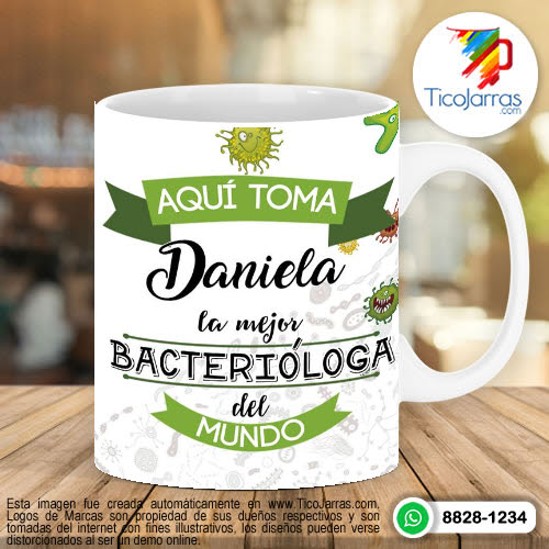 Tazas Personalizadas en Costa Rica Aquí Toma la Mejor Bacteriólogo