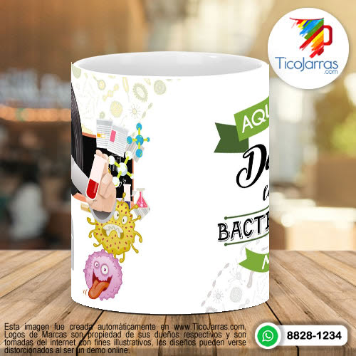 Tazas Personalizadas Aquí Toma la Mejor Bacteriólogo