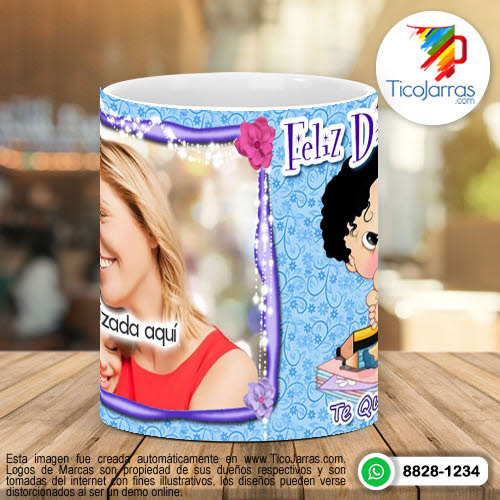 Tazas Personalizadas Feliz Día Mami