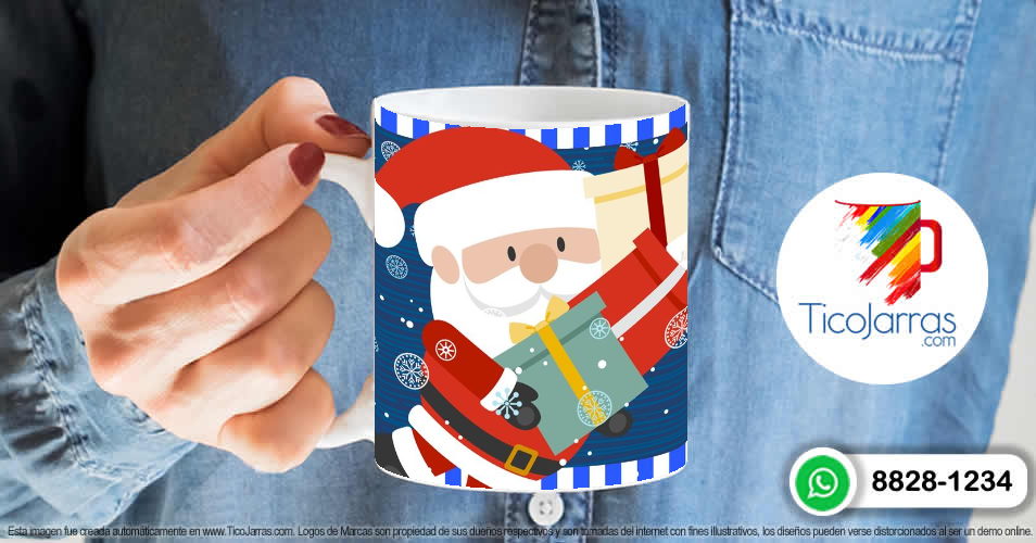 Artículos Personalizados Feliz Navidad - Santa Claus