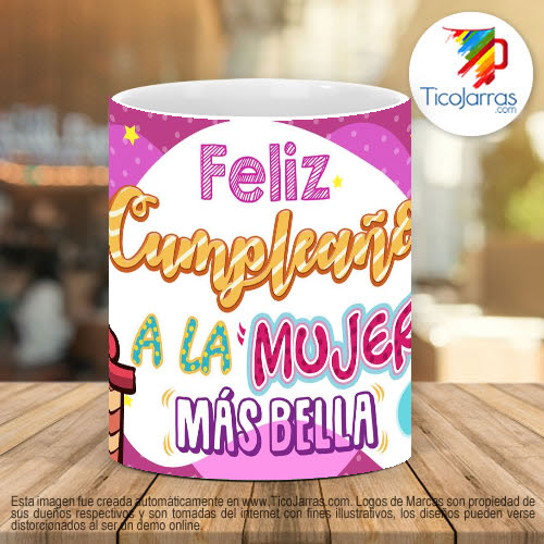 Tazas Personalizadas Feliz Cumpleaños
