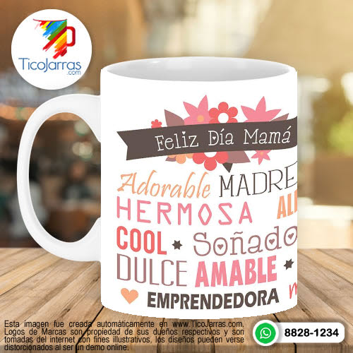 Jarras Personalizadas Mamá Emprendedora